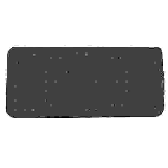 Коврик противоскользящий Lense, 91x43см, ПВХ 100%, серый тм VETTA