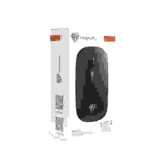 Компьютерная мышь беспроводная Clixy,4D,тихий клик, 800-1600DPI, 2.4GHz, Bt, 300мАч, чёрный BY