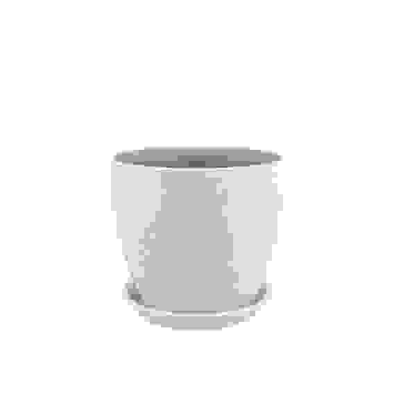 Горшок для цветов Винил бутон бел.15см (ВН 02/2)