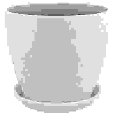 Горшок для цветов Винил бутон бел.21см (ВН 02/4)