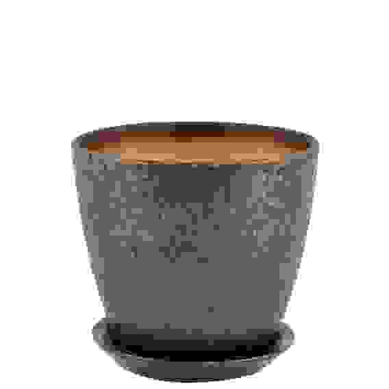 Горшок для цветов Винил бутон шоколад 12см (ВН 04/1)