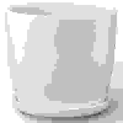 Горшок для цветов глянец Верона белый 22см (ГЛ401/4)