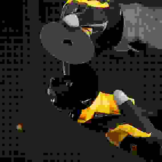 Машина шлифовальная угловая AGB125-1700, 1700 Вт, 125 мм, 3000-11000 об/мин// Denzel