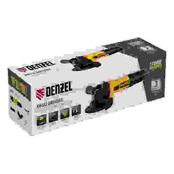 Машина шлифовальная угловая AGB125-1700, 1700 Вт, 125 мм, 3000-11000 об/мин// Denzel