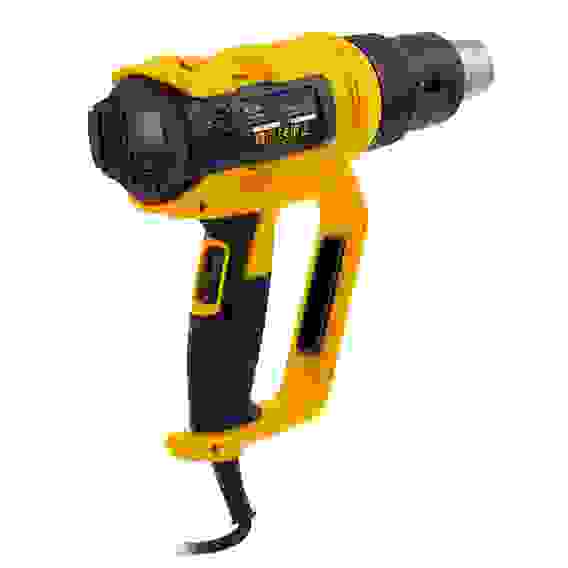 Фен технический HG-2000E, 2000 Вт, 2 режима, LCD дисплей// Denzel