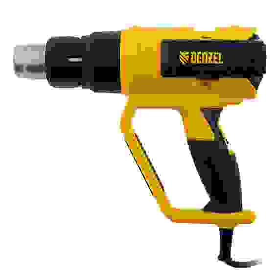 Фен технический HG-2000E, 2000 Вт, 2 режима, LCD дисплей// Denzel