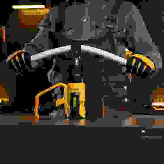 Фен технический HG-2000E, 2000 Вт, 2 режима, LCD дисплей// Denzel