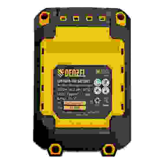 Батарея аккумуляторная BH-20-6.0, Li-Ion, USB, 20 В, 6,0 Ач// Denzel