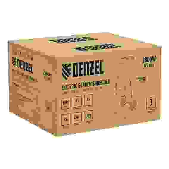 Измельчитель садовый электрический ECS-2800, 2800 Вт, 45 мм// Denzel
