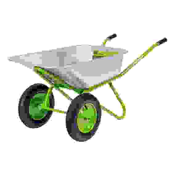 Тачка садово-строительная двухколесная, объем 110 л, 230кг// СИБРТЕХ