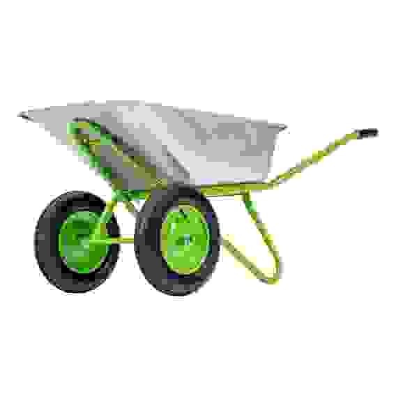 Тачка садово-строительная двухколесная, объем 110 л, 230кг// СИБРТЕХ