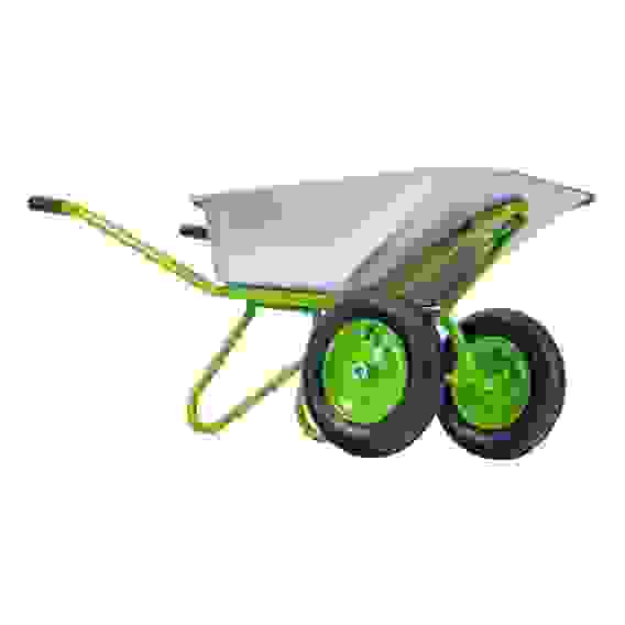 Тачка садово-строительная двухколесная, объем 110 л, 230кг// СИБРТЕХ