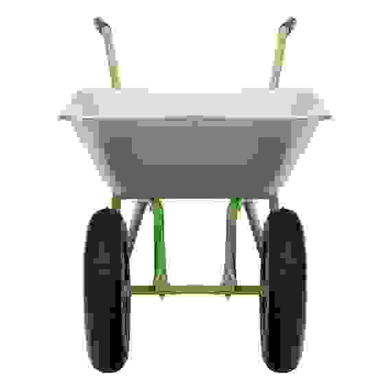 Тачка садовая двухколесная, объем 65 л, 120кг// СИБРТЕХ