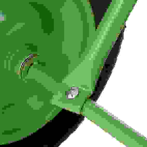 Тачка садовая двухколесная, объем 65 л, 120кг// СИБРТЕХ