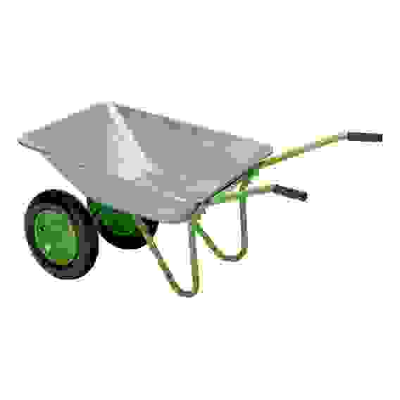 Тачка садовая двухколесная, объем 65 л, 120кг// СИБРТЕХ