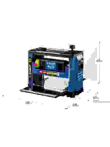 Станок рейсмусовый РС-320 ЗУБР (ширина строган.318мм, толщ.загот.до153мм, 2ножа, 9000об/мин, 1500Вт)