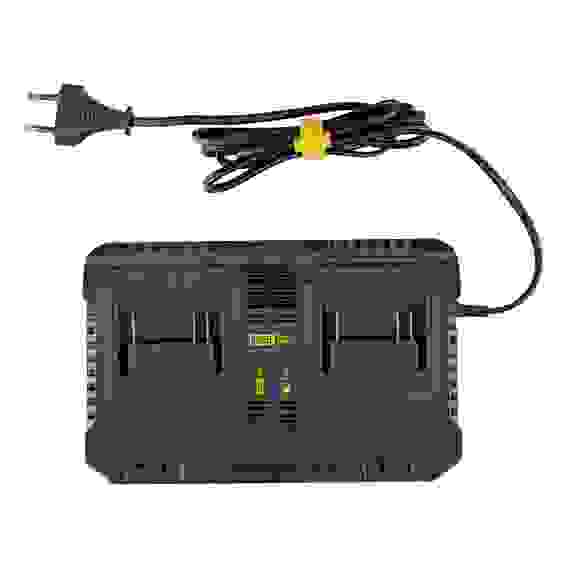 Устройство зарядное для аккумуляторов двухпортовое BCH-20-4.0x2, Li-Ion, 20 В, 4.0 А// Denzel