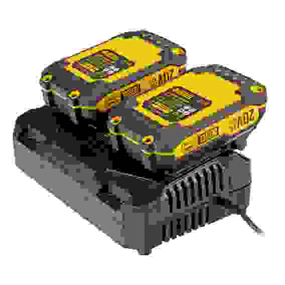 Устройство зарядное для аккумуляторов двухпортовое BCH-20-4.0x2, Li-Ion, 20 В, 4.0 А// Denzel