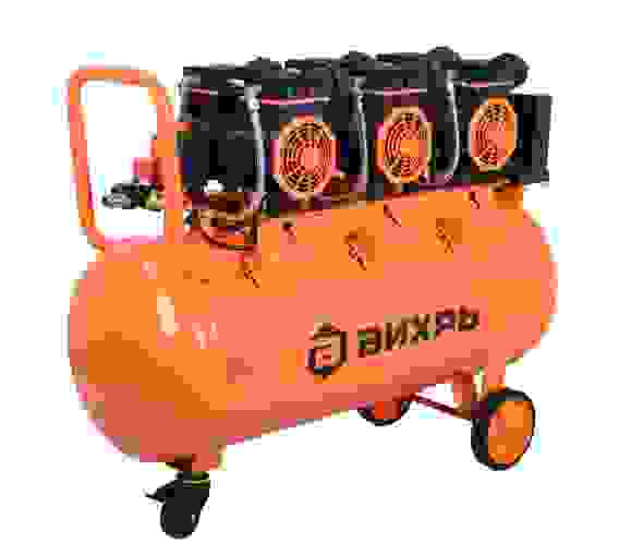 Компрессор Вихрь КП-900/100 (малошумный) 3,9кВт, 8бар, 100л, 900л/мин