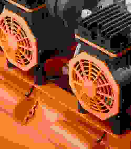 Компрессор Вихрь КП-900/100 (малошумный) 3,9кВт, 8бар, 100л, 900л/мин