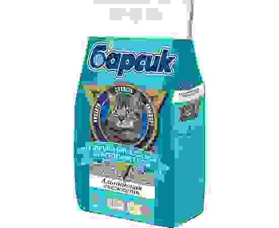 Наполнитель для кош.туалета МИНЕРАЛЬНЫЙ впитывающий БАРСИК Альпийская свежесть 4,54л/3кг