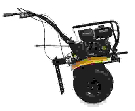 Мотоблок бензиновый Champion ВС8738 (7лс 3F/1R 81см 35см 6л 84кг колеса 19х7.00-8"шкив)