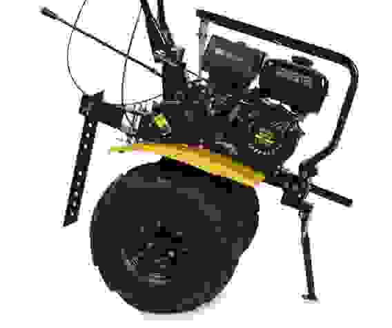 Мотоблок бензиновый Champion ВС8738 (7лс 3F/1R 81см 35см 6л 84кг колеса 19х7.00-8"шкив)