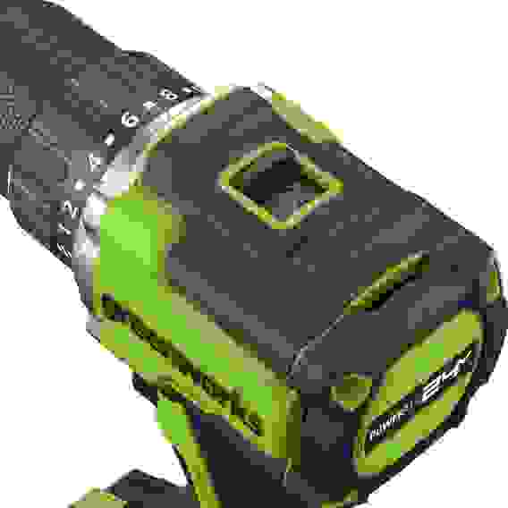 Дрель-шуруповерт акк. Greenworks DD560, 24V, б/щет, 0-500 / 0-2000 об/мин, 30/60 Нм,13мм, Anti-kickb
