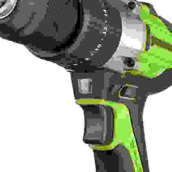 Дрель-шуруповерт ударная акк. Greenworks GD24DD60, 24V, б/щет, 0-450 / 0-1700 об/мин, 30/60Нм,1х4Ач,