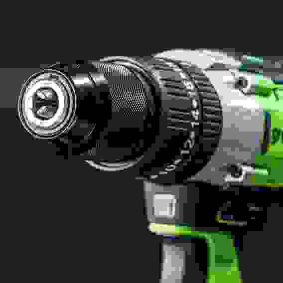 Дрель-шуруповерт ударная акк. Greenworks GD24DD60, 24V, б/щет, 0-450 / 0-1700 об/мин, 30/60Нм,1х4Ач,