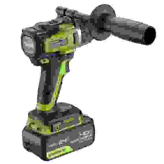 Дрель-шуруповерт ударная акк. Greenworks GD24DD140, 24V,б/щет,0-550 / 0-2100 об/мин,70/140Нм,Anti-ki