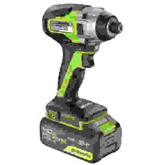 Винтоверт ударный акк. Greenworks GD24ID3, 24V, б/щет, 0-2800об/мин, 4000уд/мин, HEX 1/4, 300Нм, 3 р