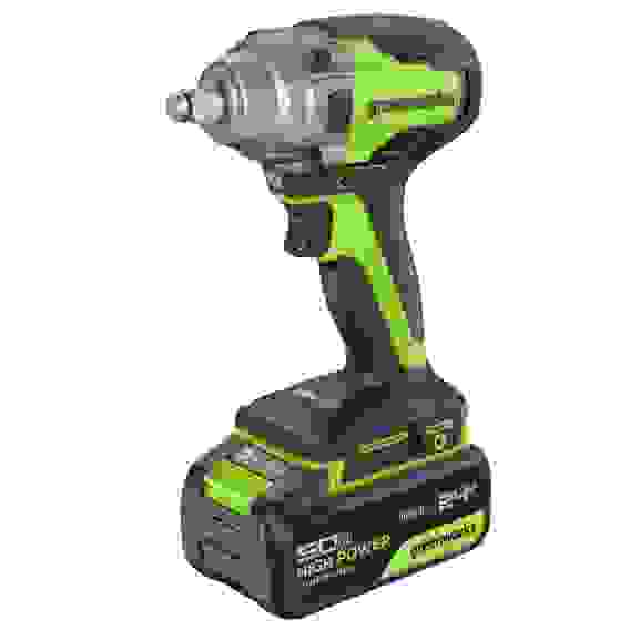 Гайковерт ударный акк. Greenworks GD24IW400, 24V,б/щет,1/2'', 400Нм,1х5Ач,ЗУ,кор