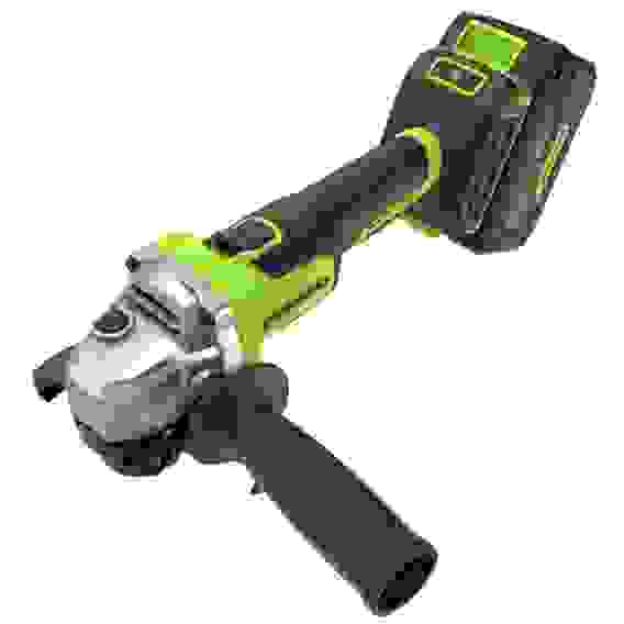 Углошлифмашина акк. Greenworks AG590, 24V,б/щет,125 мм, 8500 об/мин, Anti-Kickback,1х8Ач,кор
