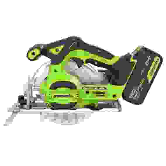 Пила дисковая акк. Greenworks GD24CS165, 24V,б/щет,165х20мм, 4800 об/мин, рез 57мм,1х5Ач,ЗУ,кор