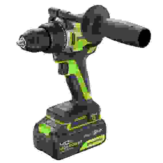 Дрель-шуруповерт акк. Greenworks GD24DD90, 24V, б/щет, 0-550 / 0-2100 об/мин, 45/90Нм,2x4Ач,ЗУ,кор