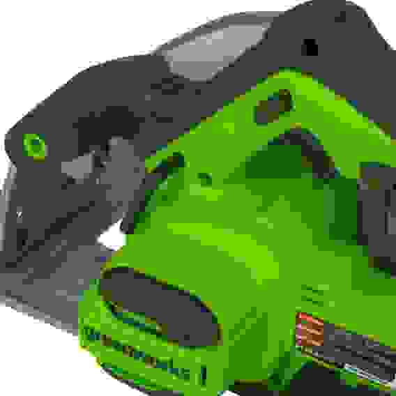 Пила дисковая акк. Greenworks GD24CS, 24V,б/щет,185х20мм, 4500 об/мин, рез 63мм,1х5Ач,ЗУ,кор