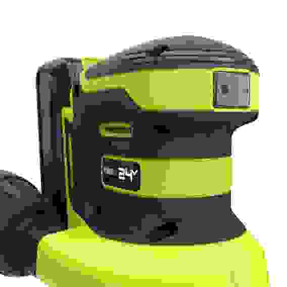 Шлифмашина акк. эксцентр Greenworks OS325, 24V, 125 мм,1х2Ач, ЗУ,кор