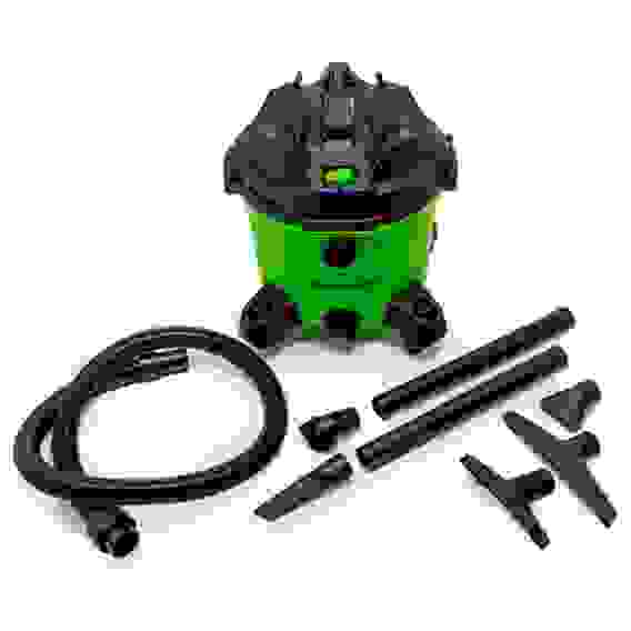 Строительный пылесос G120WDV 220V, 34л, 1200Вт,сух/влаж уборка, 225 мбар,180 м3/час,2 трубки,6 насад