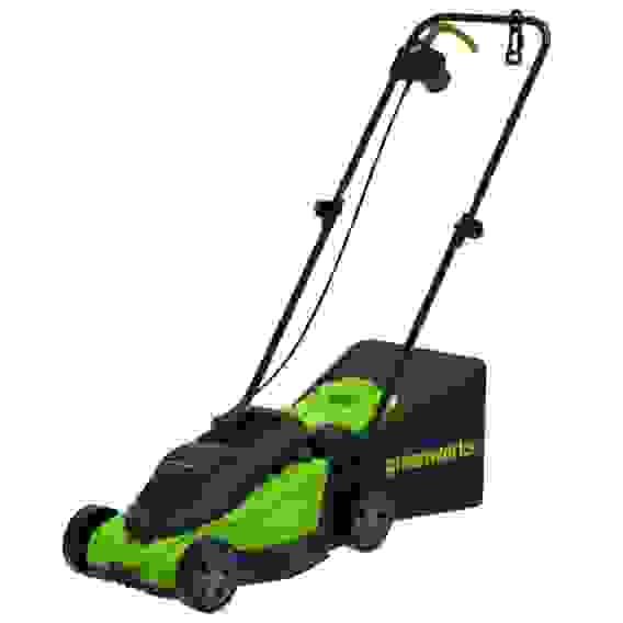 Газонокосилка электрическая Greenworks GD1200LM32 32см 1200Вт