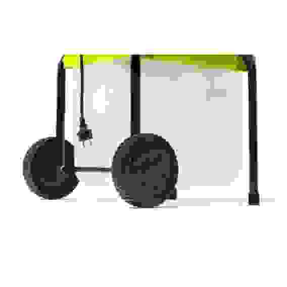 Измельчитель садовый электрический Greenworks 220В, 2800Вт, с контейнером