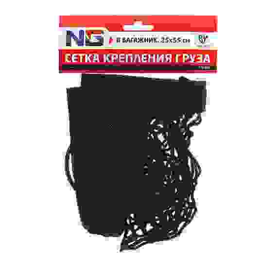 Сетка крепления груза в багажник, полипропилен, 25х55см ЕРМАК