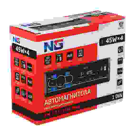 Автомагнитола, пиковая мощность-45Вт, 4 канала, USB-FLASH порт, беспроводное BT соединение, AUX NG