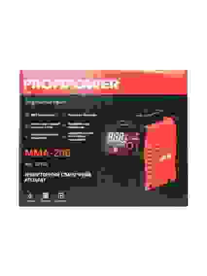 Инвертор сварочный PROFIPOWER MMA-200 IGBT с большим цифровым дисплеем MMA-200 IGBT