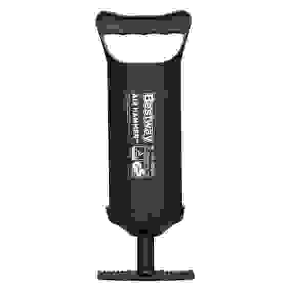 Ручной воздушный насос AIR HAMMER объемом 850мл, 30см, 3 насадки в комплекте, 62002 BESTWAY