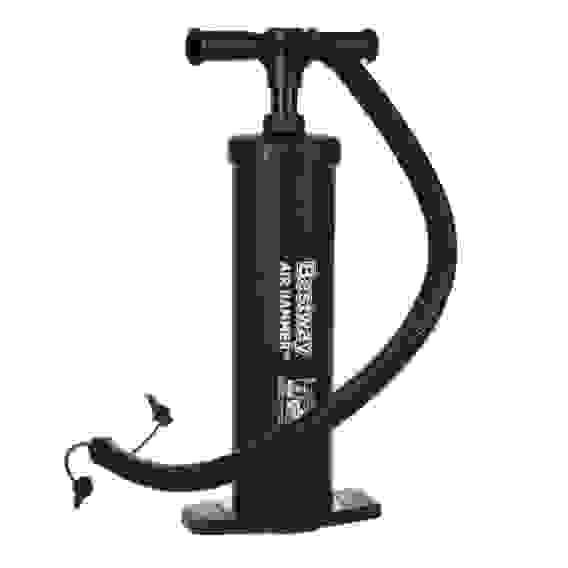 Насос ручной AIR HAMMER, объём 3,5л, 48см, 3 насадки в комплекте, 62030 BESTWAY