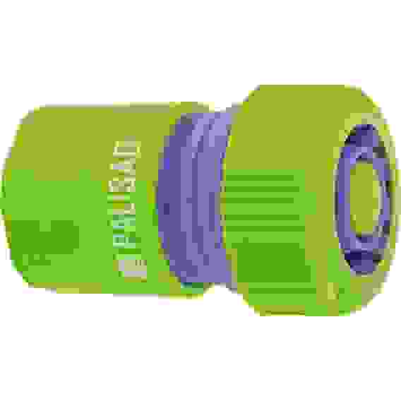 Соединитель пластмассовый быстросъемный для шланга 3/4", аквастоп// PALISAD