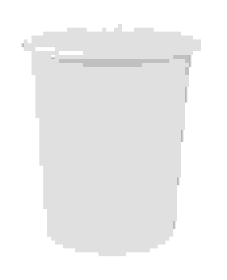 Бак универсальный 75л (белый) (с крыш.) (уп.5)