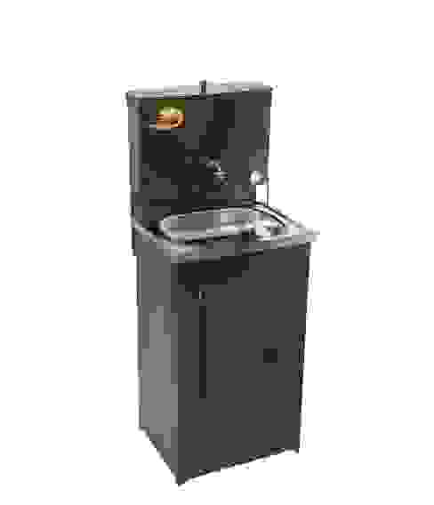 Умывальник дачный, с подогревом, нерж. мойка (медь)