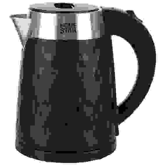 Чайник Homestar HS-1021 (1,7 л) черный, двойной корпус